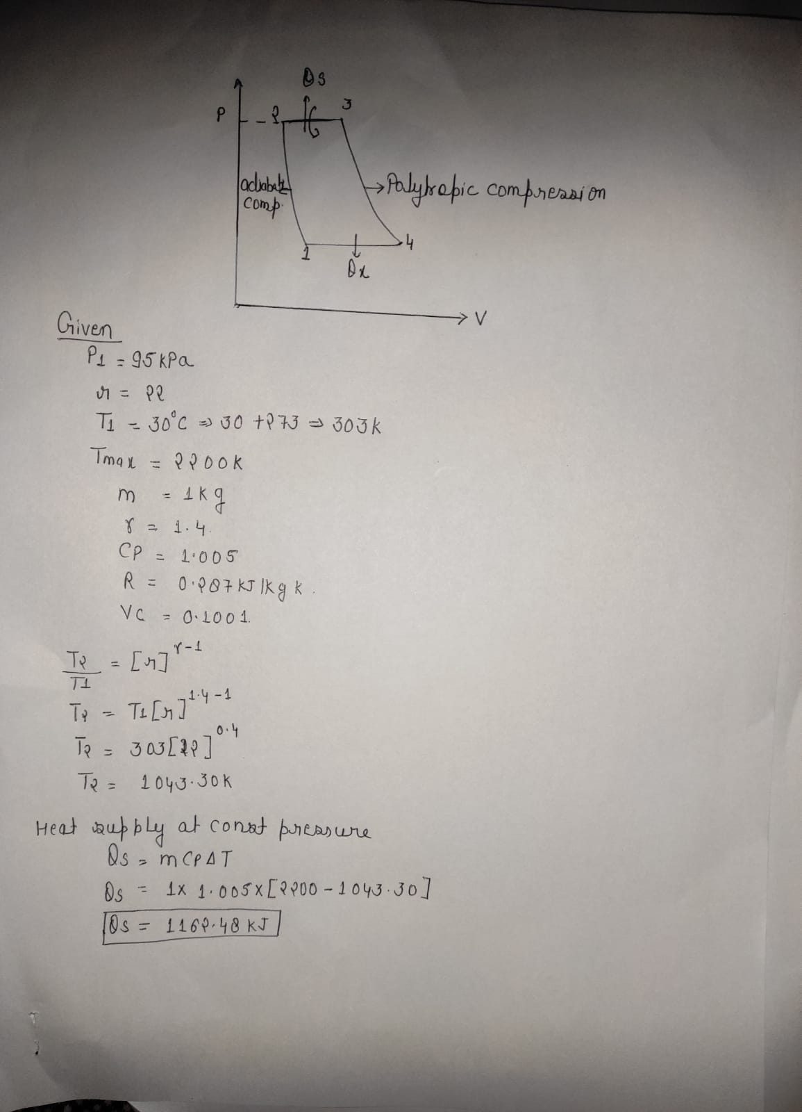 Mechanical Engineering homework question answer, step 1, image 1